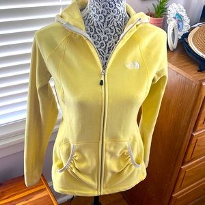 Yellow women zip up M